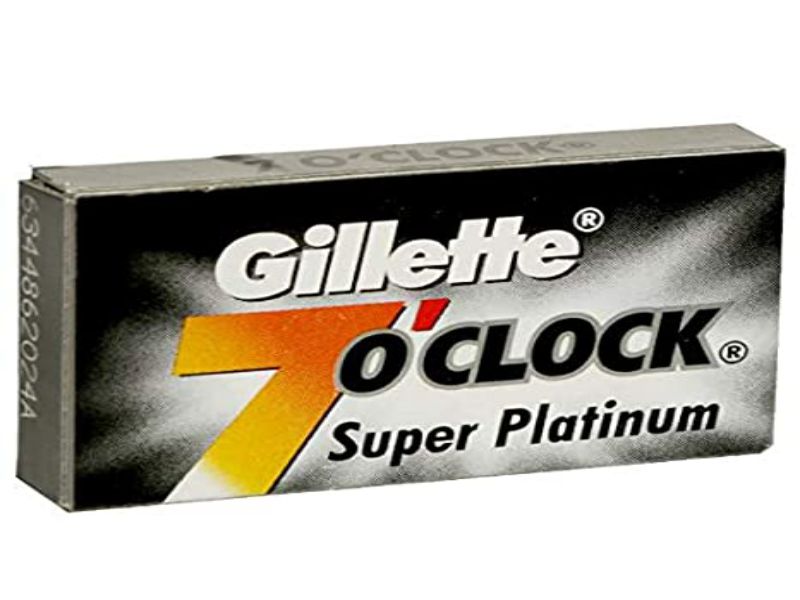 Gillette 7 O clock Super Platinum Double Edge Blades